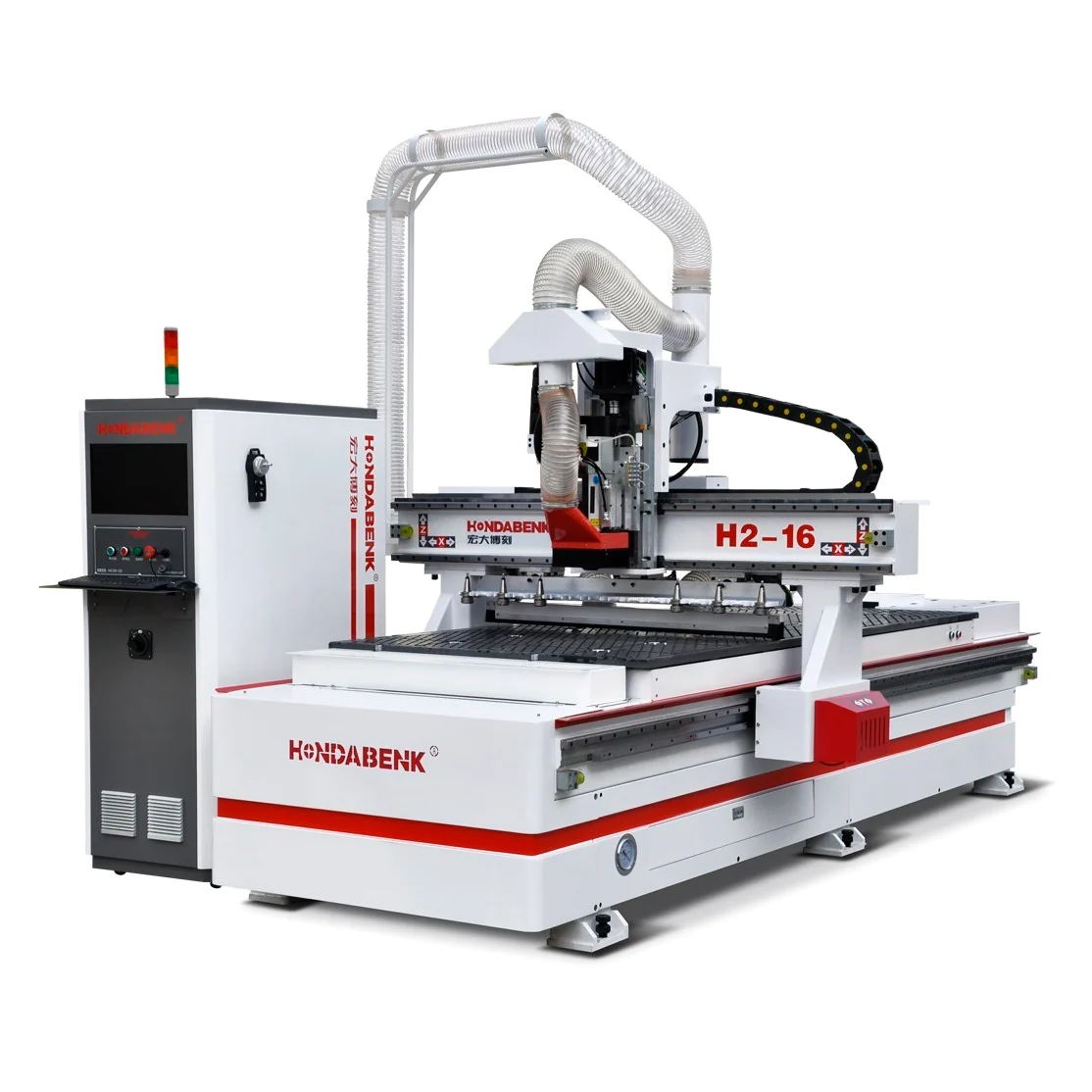automatic cnc router with 16pcs tool changer for ki