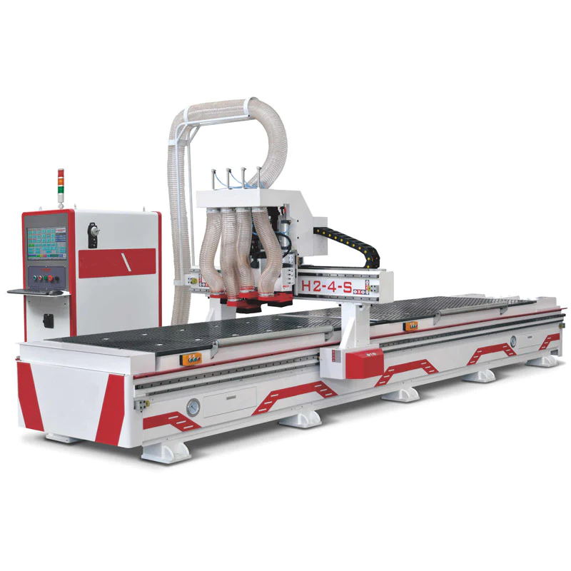 Double table cnc router for kitchen cabinet making